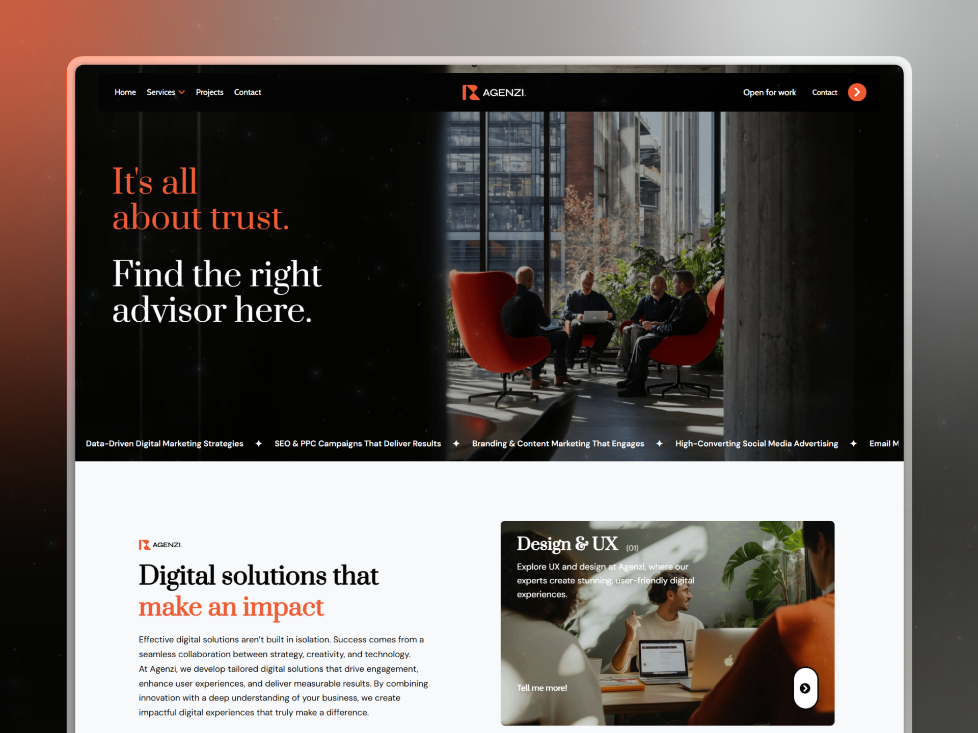 Agenzi – WordPress Elementor Website Template
