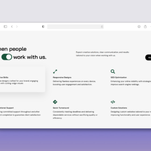 Button Effect – WordPress Elementor Website Template