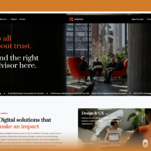 Agenzi – WordPress Elementor Website Template