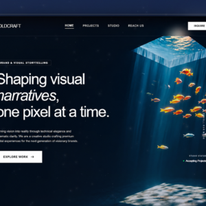FOLDCRAFT – launch your website in hours, not months.