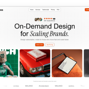 LineaDS – launch your website in hours, not months.